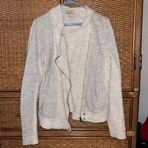Off white/grey zip up jacket
